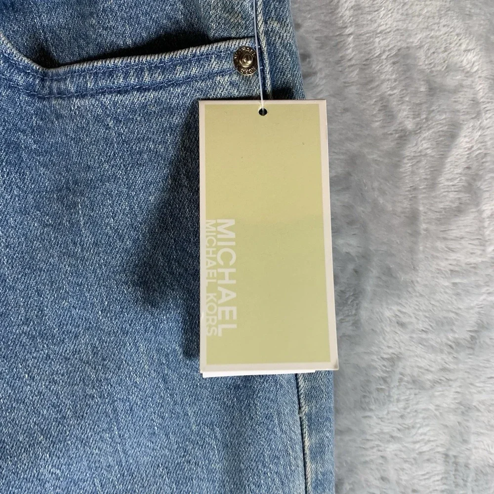 Michael Kors‎ Women's Pants Jeans 2 Ombre Frayed Hem NWT